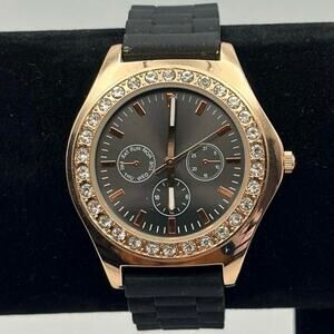 Black & Rose Gold Claire’s Watch